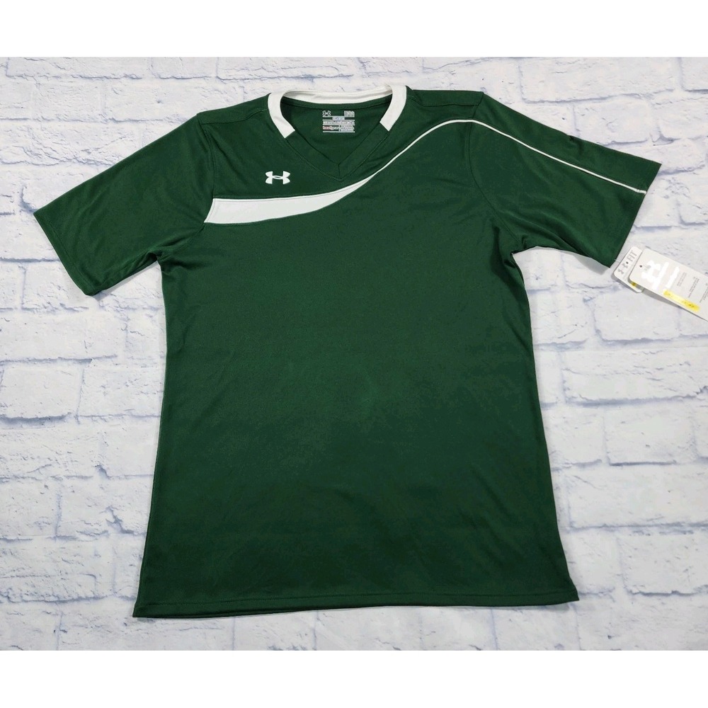 Under Armour WOMENS SIZE M UA Chaos Forest Volleyball Soccer Jersey 1227709